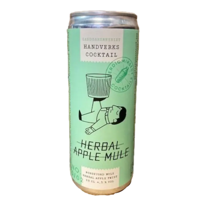 Gardsbrenneriet Handverkscocktail Herbal Apple Mule 33cl 4,5% - Master