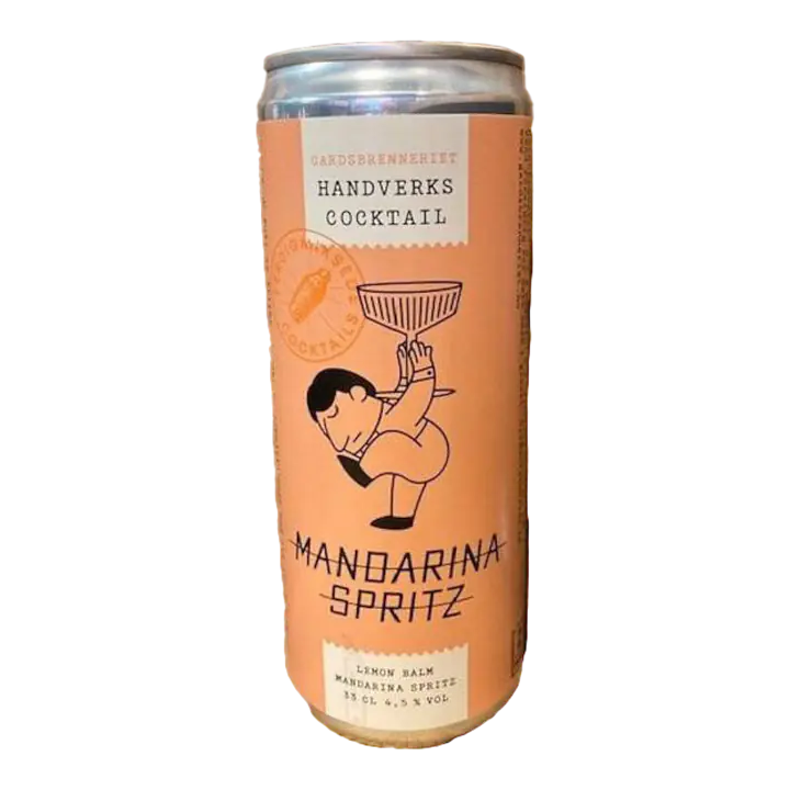 Gardsbrenneriet Handverkscocktail Mandarina Spritz 33cl 4,5% - Master