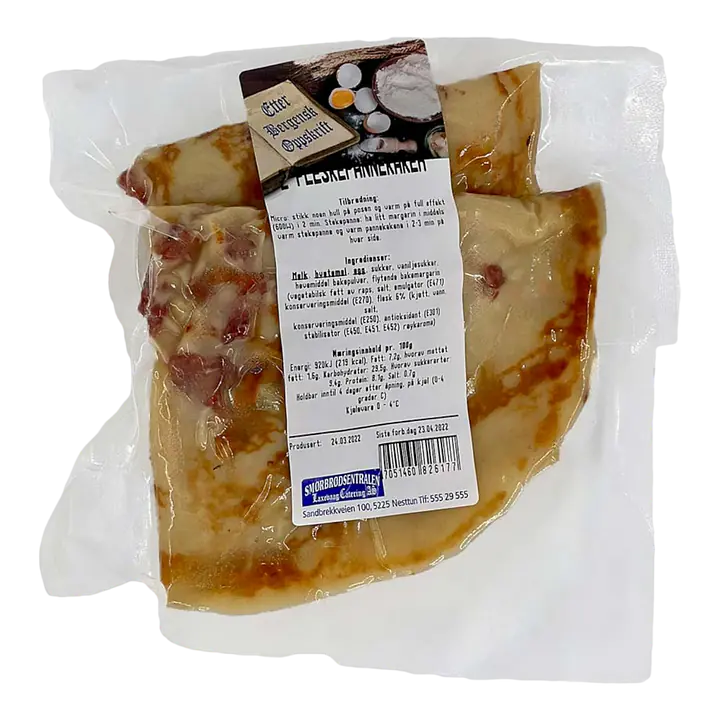 Fleskepannekaker - Master