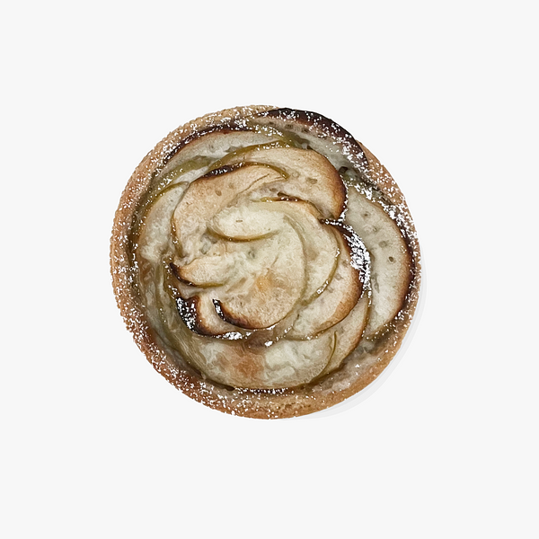 Bilde av vegansk epleterte fra La Pomme Bergen